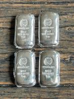 Germania mint - 4x 1oz zilver baartjes - hologram, Postzegels en Munten, Edelmetalen en Baren, Ophalen of Verzenden, Zilver