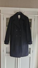 Revelation double breasted mantel zwart nieuwstaat, Kleding | Dames, Jassen | Winter, Zwart, Maat 46/48 (XL) of groter, Ophalen of Verzenden