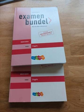 vwo Engels 2024/25 en 23/24 gratis erbij beschikbaar voor biedingen