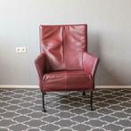 4x Montis Charly baksteen rood leder - zwart onderstel, Niet ingevuld, Niet ingevuld, Leer, Ophalen of Verzenden