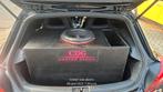 Subwoofer asx 12 inch b2 versterker en aangemeten kist, Auto diversen, Autospeakers, Ophalen, Zo goed als nieuw