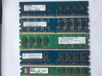 2GB DDR2 voor Desktops, Computers en Software, RAM geheugen, Ophalen of Verzenden, Zo goed als nieuw, DDR2, Desktop