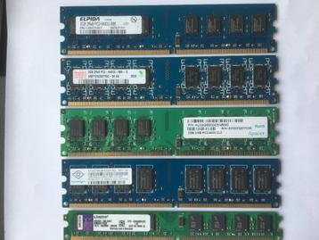 2GB DDR2 voor Desktops beschikbaar voor biedingen