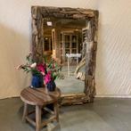 Spiegel – driftwood/ drijfhout - 120 x 80 cm - Bij TTM Wonen, Huis en Inrichting, Woonaccessoires | Spiegels, Www.ttmwonen.nl