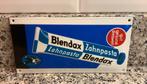 Emaille deurpostje blendax tandpasta, Verzamelen, Ophalen of Verzenden, Gebruikt