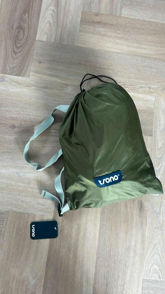 Trono zitzak – opblaasbare loungestoel,superlicht & compact!, Caravans en Kamperen, Luchtbedden, Nieuw, Ophalen of Verzenden