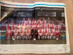 Ajax mini poster elftal 1991/92, Ophalen of Verzenden, Ajax