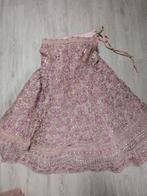 Lichtroze lehenga van Diamond Saree, Kleding | Dames, Ophalen of Verzenden, Zo goed als nieuw, Roze, Overige typen