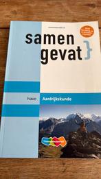 Samengevat Havo Aardrijkskunde 24-25, Boeken, Schoolboeken, Ophalen of Verzenden, Zo goed als nieuw, HAVO, Aardrijkskunde