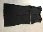 Leuke zwart jurk met gouden streep maat 146/152 te koop, Ophalen of Verzenden, Zo goed als nieuw, Jurk of Rok