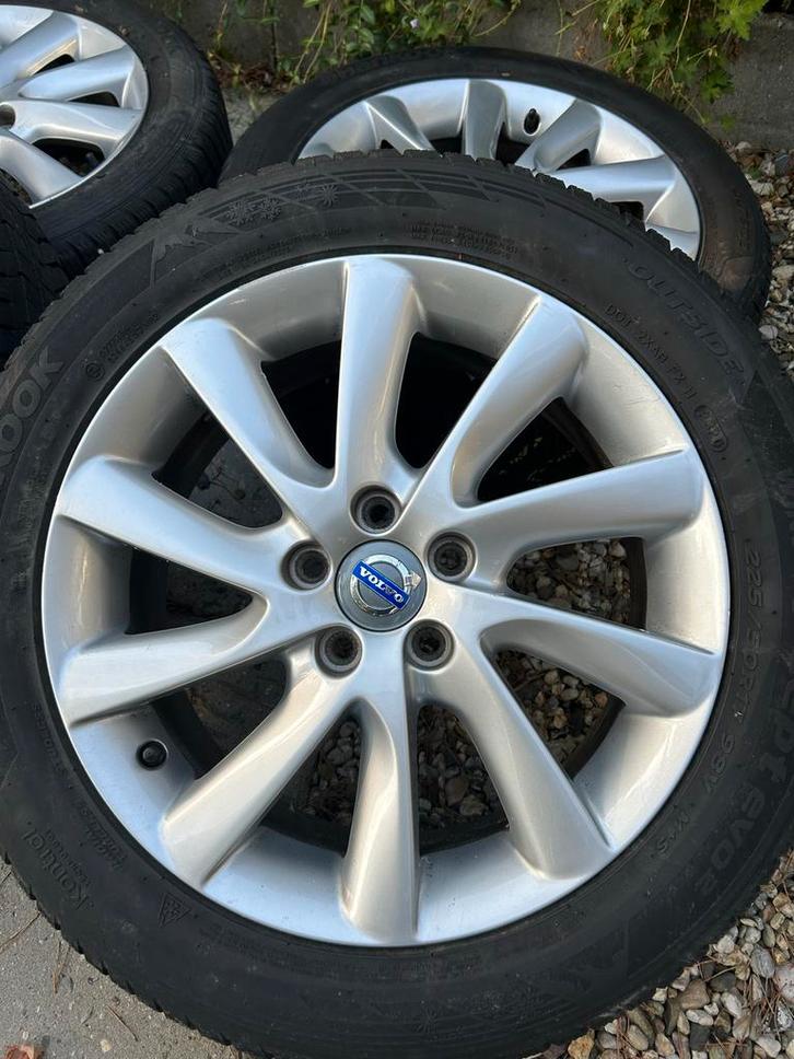 Winterbanden met lichtmetalen velgen - Volvo, Auto-onderdelen, Banden en Velgen, Banden en Velgen, Winterbanden, 17 inch, 225 mm