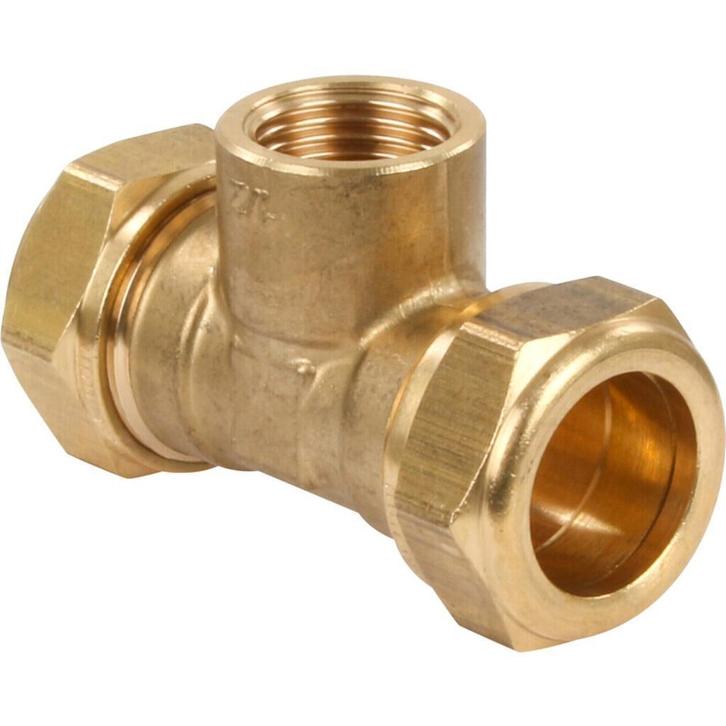 NIEUW !! ORIGINEEL VHS MESSING knelkoppelingen voor CV, Doe-het-zelf en Verbouw, Verwarming en Radiatoren, Nieuw, Radiator, 80 cm of meer