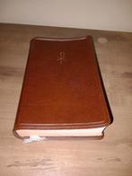 Liedboek voor de Kerken – nette staat – bruine lederen band, Antiek en Kunst, Ophalen of Verzenden