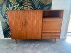Retro/Vintage - Buffetkast, Huis en Inrichting, Kasten | Buffetkasten, Ophalen, Gebruikt, 150 tot 200 cm, Teakhout