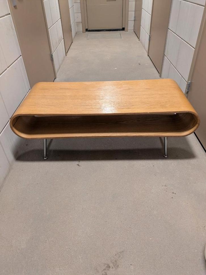 Salontafel, vintage meubel, Scandinavisch, design tafel, Huis en Inrichting, Slaapkamer | Slaapbanken, Zo goed als nieuw, 90 cm