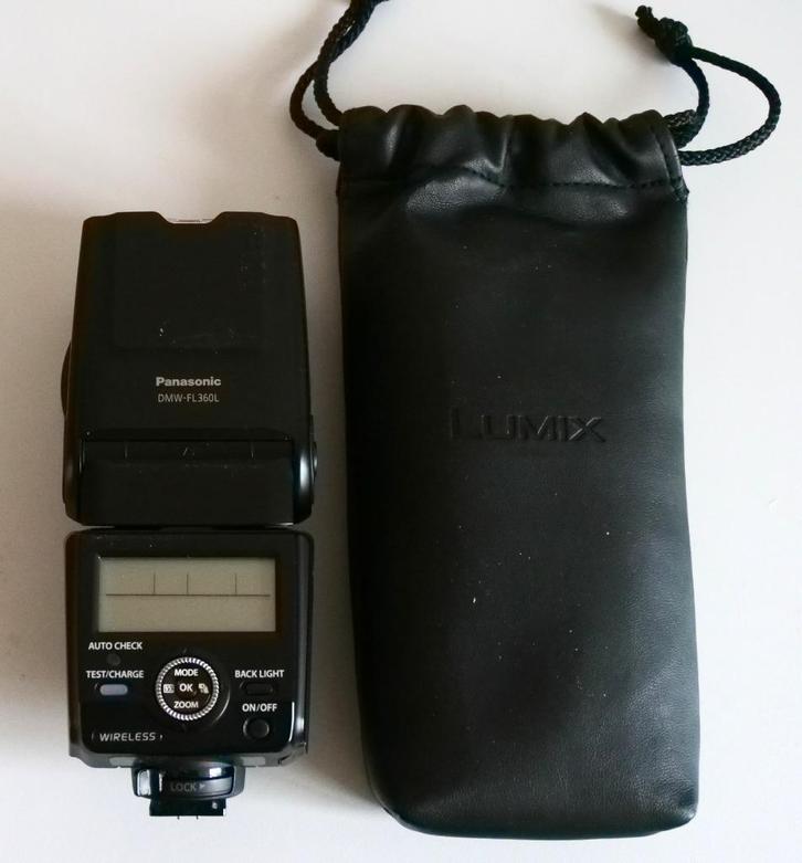 Flitser Panasonic Lumix (nieuw), Audio, Tv en Foto, Fotografie | Flitsers, Nieuw, Overige merken, Kantelbaar, Ophalen of Verzenden