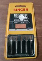Singer Naalden voor Leer - Nieuw, Hobby en Vrije tijd, Naaimachines en Toebehoren, Ophalen of Verzenden, Nieuw, Toebehoren, Singer