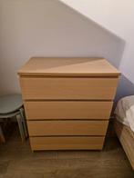 Malm ladekast, Huis en Inrichting, Ophalen, 50 tot 100 cm, Zo goed als nieuw, 3 of 4 laden