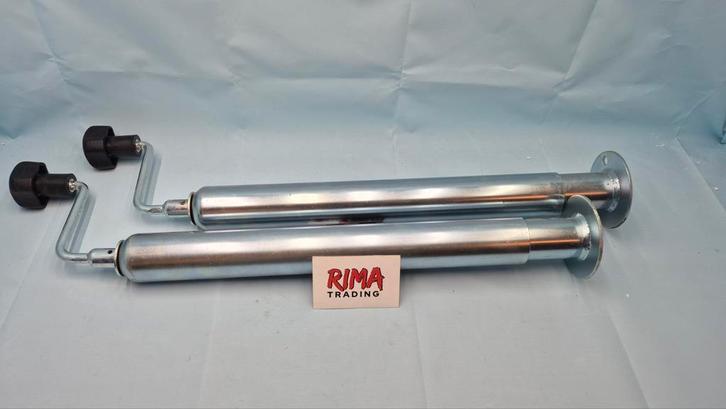 Nieuwe uitdraaibare steunpoten 2x, Caravans en Kamperen, Caravan accessoires, Nieuw, Ophalen of Verzenden