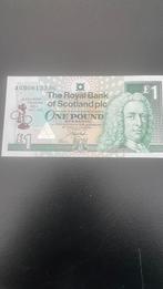 One pound scotland, Postzegels en Munten, Bankbiljetten | Europa | Niet-Eurobiljetten, Ophalen of Verzenden, Overige landen