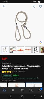 REBEL Pets hondenriem (nieuw) Beige, Ophalen, Nieuw, Hondenriem