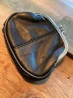 Knip portemonnee, Ophalen of Verzenden, Gebruikt, Zwart, Leer