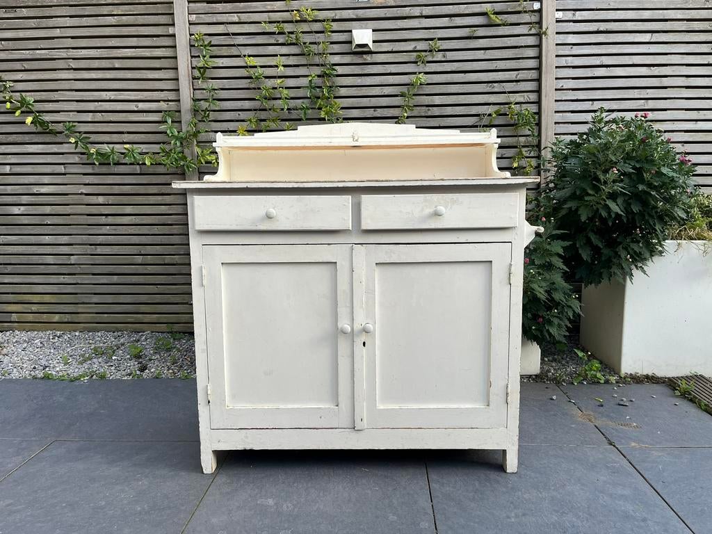Vintage commode, Ophalen, Gebruikt, 25 tot 50 cm, 50 tot 100 cm