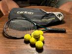 Carlton Airblade Tennis Racket + Ballen, Ophalen of Verzenden, Gebruikt, Racket, Overige merken