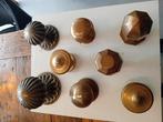 Zware kwaliteit bronzen en messing voordeurknoppen, Bronzen knoppen gmbh, Binnendeur, Nieuw, Ophalen of Verzenden