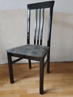 Eetkamer stoelen 4 stuks, Huis en Inrichting, Ophalen, Hout, Zwart, Zo goed als nieuw
