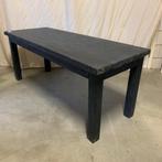 Sidetable - teak - blue wash - 160 x 60 cm - TTM Wonen, Teakhout, Nieuw, Landelijk, Info@ttmwonen.nl