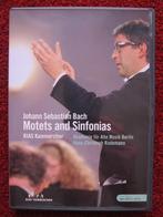 DVD Akademie für Alte Musik Berlin, Bach, Motets & Sinfonias, Alle leeftijden, Verzenden, Zo goed als nieuw, Muziek en Concerten