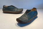 Wolky Comfort schoenen instappers / platte schoenen blauw 39, Ophalen of Verzenden, Instappers, Wolky
