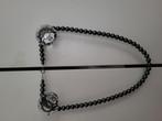 Te koop ketting met zilver slot, Sieraden, Tassen en Uiterlijk, Kettingen, Ophalen of Verzenden, Zo goed als nieuw, Zilver, Zilver