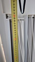 3 x Mooie Zebra Rolgordijnen - Lichtdoorlatend, Ophalen, Zo goed als nieuw, Wit, 100 tot 150 cm