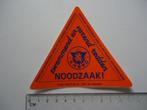 sticker oud KNBRD HAARLEM reddingsbrigade knrm retro, Verzamelen, Verzenden, Zo goed als nieuw