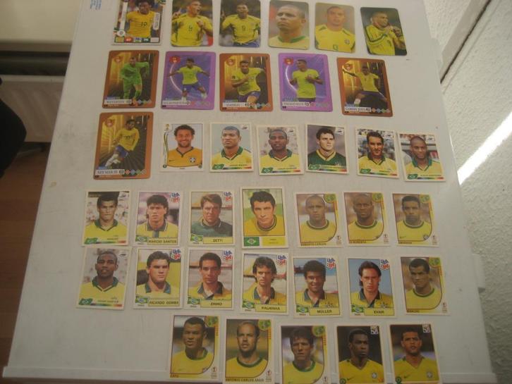 voetbalplaatjes brazilie ronaldo neymar, Verzamelen, Sportartikelen en Voetbal, Zo goed als nieuw, Poster, Plaatje of Sticker