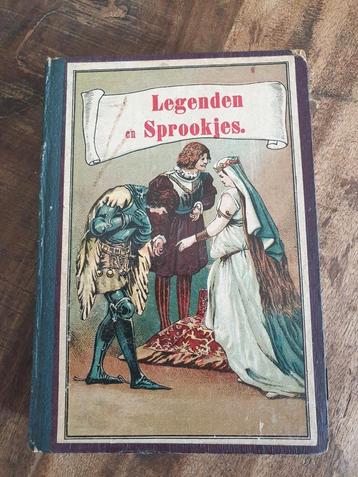 Oud brocante legenden en sprookjes boekje beschikbaar voor biedingen
