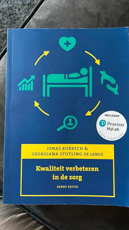 Kwaliteit verbeteren in de zorg, 3e editie met MyLab NL, Boeken, Schoolboeken, Zo goed als nieuw, Nederlands, Overige niveaus