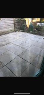 Terrastegels 60-60, Gebruikt, Ophalen of Verzenden, 10 m² of meer, Beton