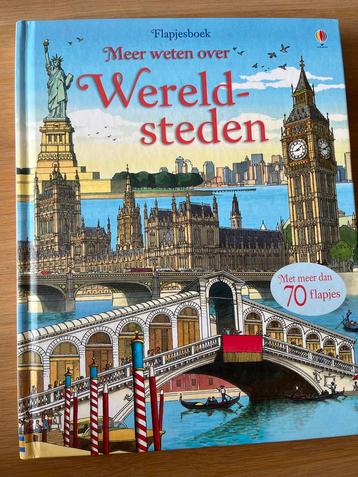 Wereldsteden Flapjesboek - Leerzaam en Leuk! beschikbaar voor biedingen