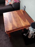 Koloniale salontafel, Huis en Inrichting, Ophalen, 100 tot 150 cm, Koloniaal, Vierkant