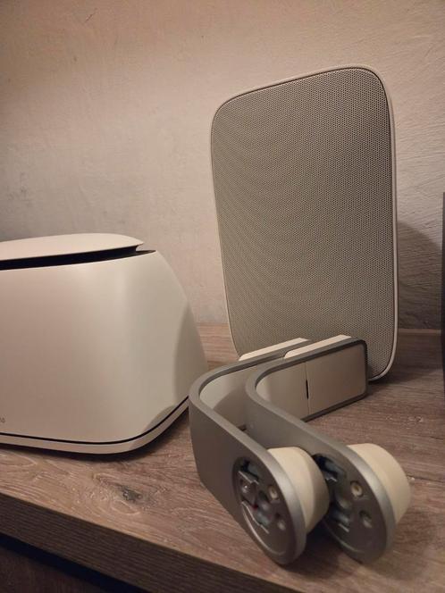 Bowers & Wilkins AM-1 Buitenspeakers Zo Goed Als Nieuw, Audio, Tv en Foto, Luidsprekers, Zo goed als nieuw, Front, Rear of Stereo speakers