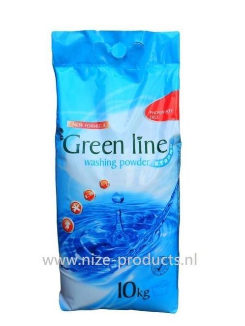 GREENLINE WASPOEDER 10KG VOORDEELPACK, Huis en Inrichting, Schoonmaakartikelen, Overige typen, Ophalen of Verzenden