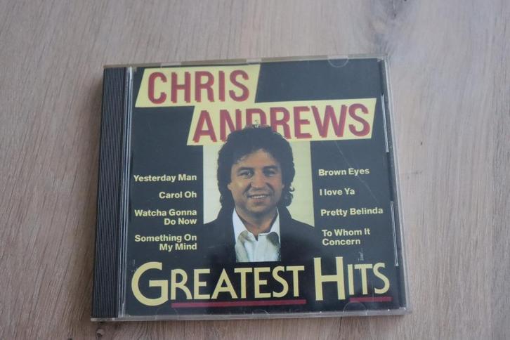 CD Greatest Hits van Chris Andrews, Cd's en Dvd's, Cd's | Pop, Zo goed als nieuw, 1980 tot 2000, Ophalen of Verzenden