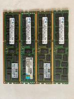Server RAM 4x4GB PC3-10600R, Computers en Software, RAM geheugen, DDR3, Ophalen of Verzenden, Zo goed als nieuw, Desktop