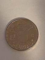 1 gulden 2001, 1 gulden, Koningin Beatrix, Zilver, Ophalen of Verzenden