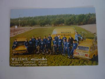Wielerkaart Willem II Gazelle prof wielerploeg 1968 beschikbaar voor biedingen