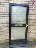 Voordeur hardhout, Doe-het-zelf en Verbouw, Deuren en Horren, Ophalen, Gebruikt, 80 tot 100 cm, Buitendeur