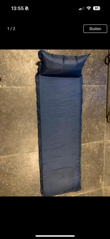 Zelfopblazend matras met kussen 60x190x6 beschikbaar voor biedingen
